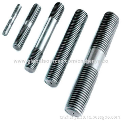 Galvanized threaded bar
